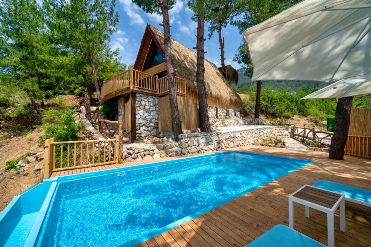 Faralya Tuz Apart Hotel Exterior foto