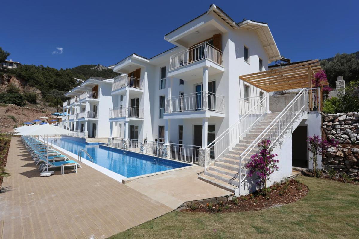 Faralya Tuz Apart Hotel Exterior foto